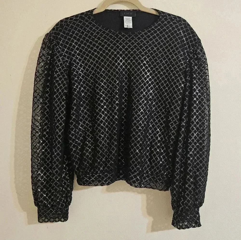 KMW Metallic Blouse